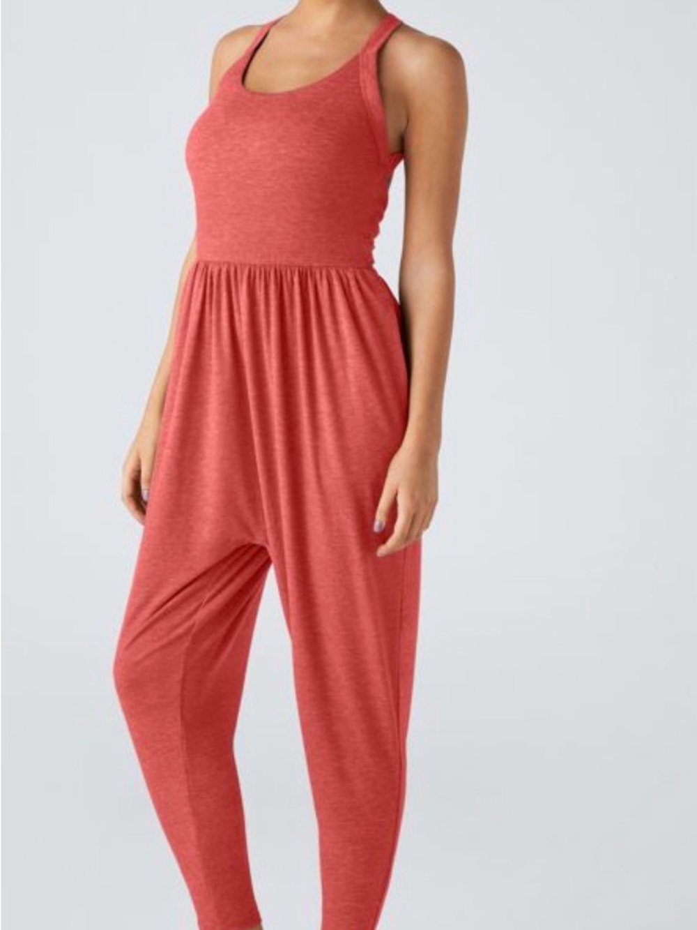 Halara Women’s Pink Sleeveless Jumpsuit
